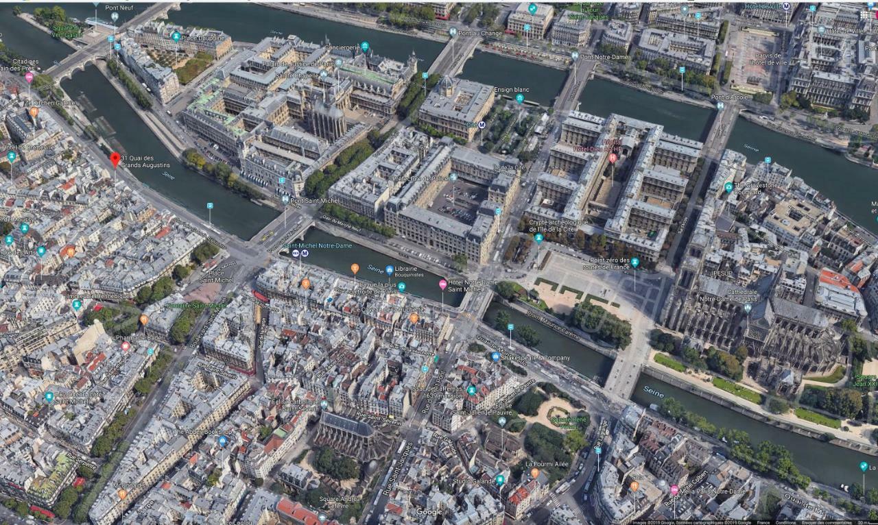 Appartamento Hr Quai Augustins - Notre Dame Parigi Esterno foto
